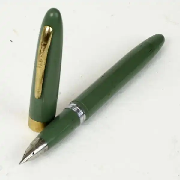 Vintage Sheaffer Imperial touchdown fountain pen with palladium silver triumph nib - Image 3