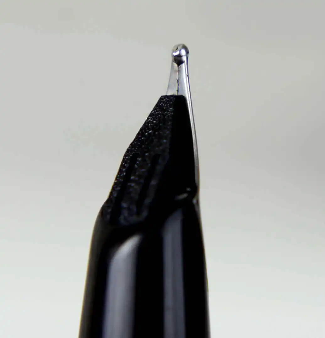 Vintage sheaffer targa fountain pen 1002 black lacquer barrel B Nib - Image 6