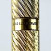 Vintage sheaffer targa fountain pen 1013 23K gold plated barrel and 14K gold B nib - Image 8