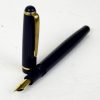 Vintage swan oxford  lever filler fountain pen -  gold plated F nib - Image 4