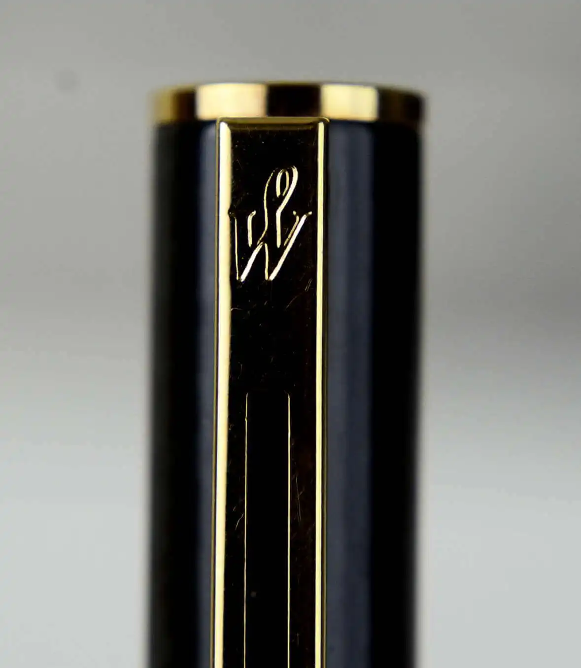 Vintage Waterman Laureat fountain pen and ballpoint set with 23K GP medium nib - Image 8