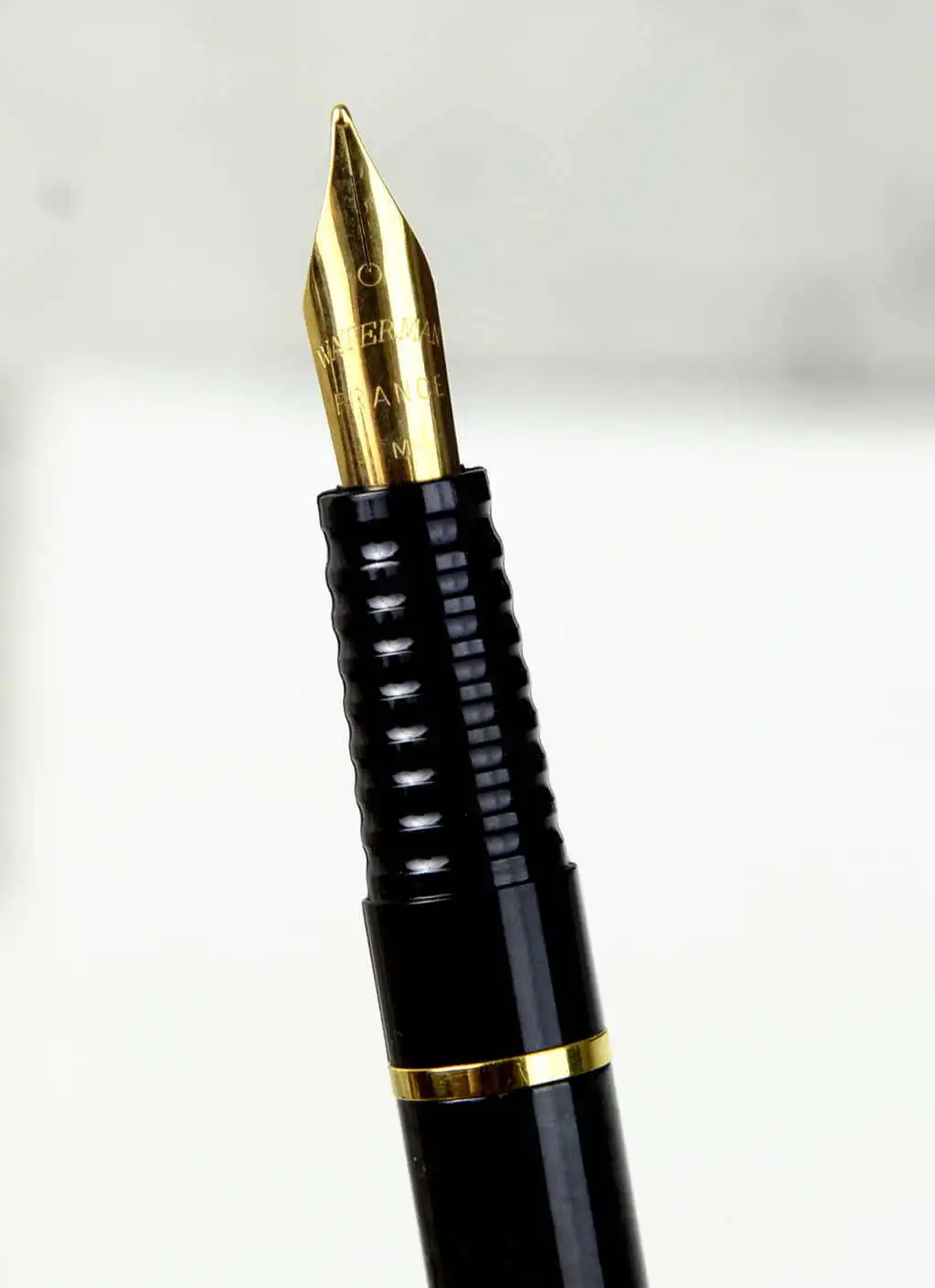 Vintage Waterman Laureat fountain pen and ballpoint set with 23K GP medium nib - Image 10