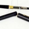 Vintage parker sonnet matte black fountain pen with gold plated M nib - Used - Image 3