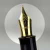 Vintage parker sonnet matte black fountain pen with gold plated M nib - Used - Image 8