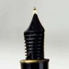 Vintage parker sonnet matte black fountain pen with gold plated M nib - Used - Image 9
