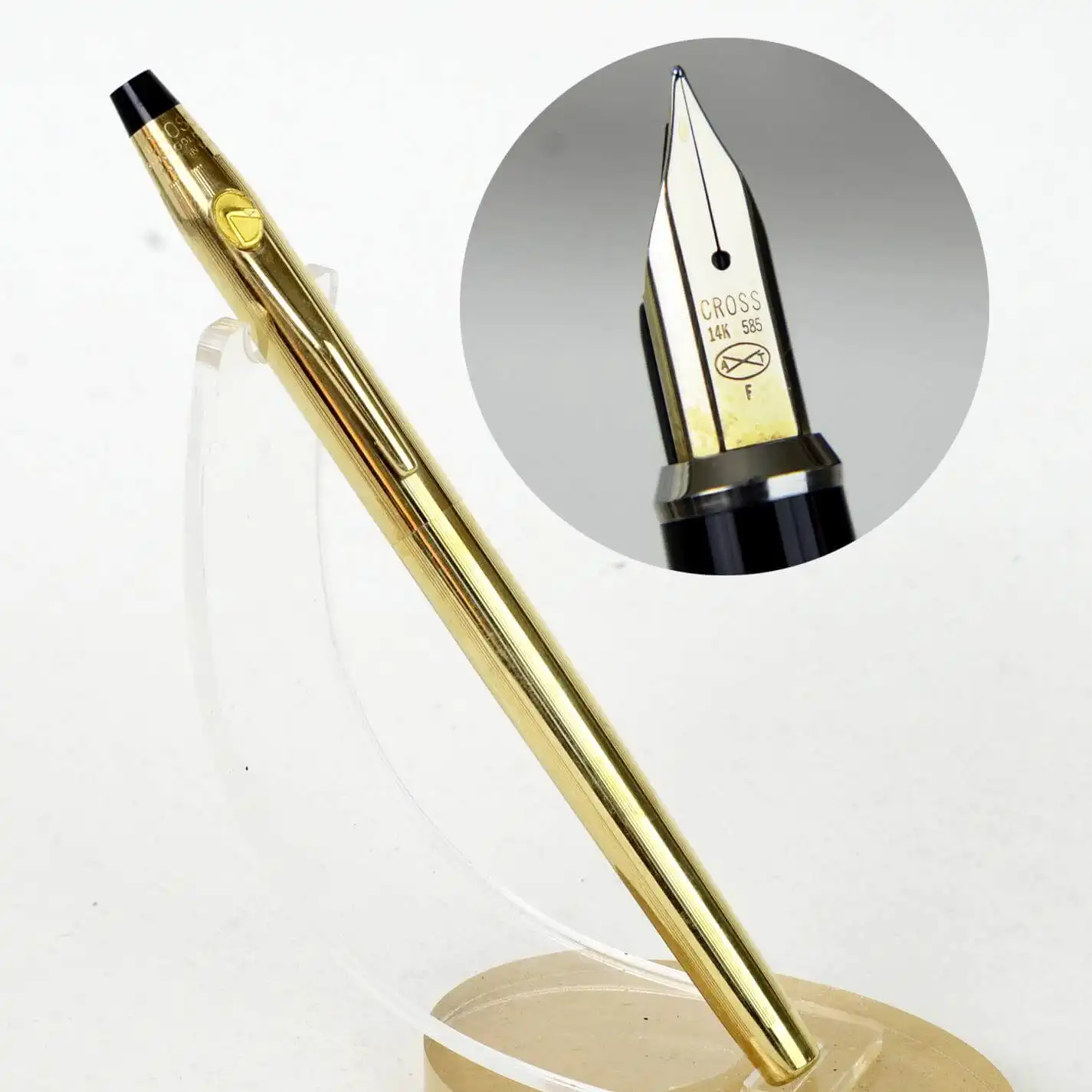 Buy Vintage cross century classic 14K gold fine nib fountain pen
