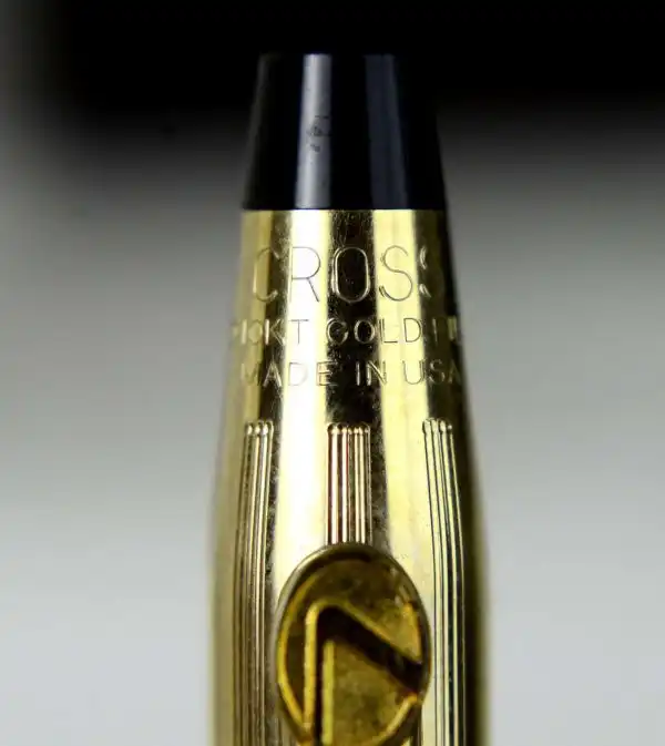 Vintage cross century fountain pen - 10K gold filled barrel and 14K solid gold nib - Image 4