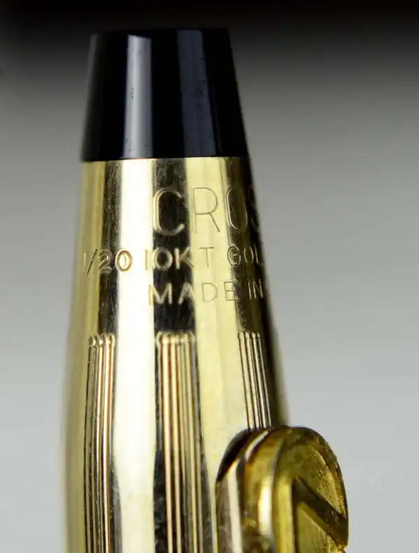 Vintage cross century fountain pen - 10K gold filled barrel and 14K solid gold nib - Image 6