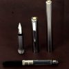 Vintage Montblanc Noblesse slimline fountain pen  Platinum coated M nib - Image 3
