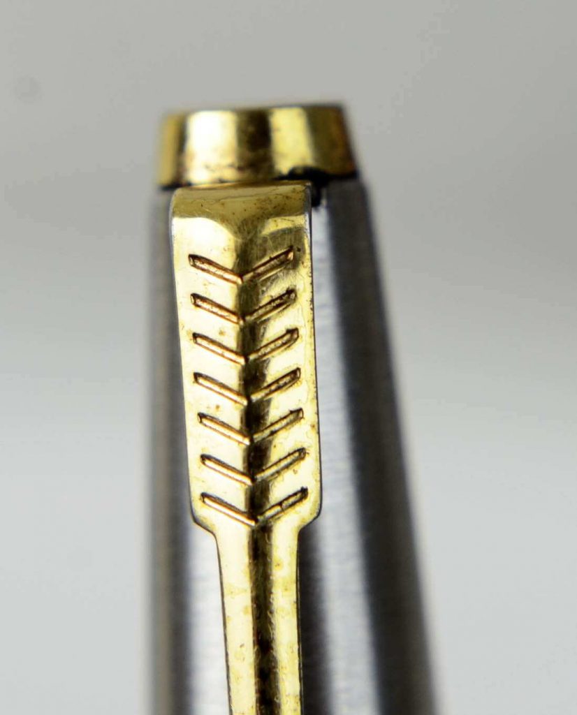 Buy online Parker 45 flighter 14k gold nib f fountain pen with metal body