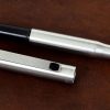 Parker 25 vintage chrome barrel fountain pen with Original Converter  - M nib - Image 4