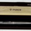 Vintage parker 75 prince of wales sterling silver fountain pen 14Karat Gold XF nib - Image 9