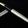 Vintage parker 75 prince of wales sterling silver fountain pen 14Karat Gold XF nib - Image 3