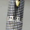 Vintage parker 75 sterling silver fountain pen 14K Gold M nib - Image 9