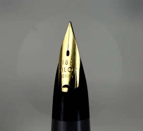 Vintage pilot Elite 18K 95s pocket fountain pen with 18K solid gold EF script nib - Image 9