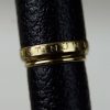 Vintage platinum sheep skin leather fountain pen -  18K 750  solid gold F nib - Image 5