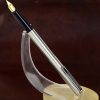 vintage sailor high ace metal fountain pen with 23K plated F nib - Image 2