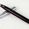 Vintage Sheaffer imperial 440 burgundy fountain pen - inlaid  F nib - Image 3
