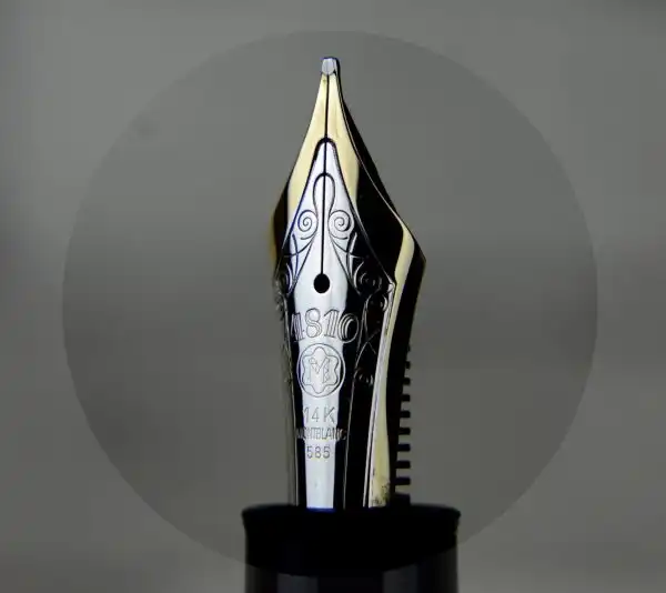 Montblanc Meisterstück 149 Piston Filler fountain pen 14K gold 585 M nib - used mint - Image 10