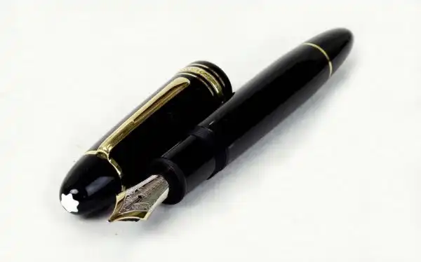 Montblanc Meisterstück 149 Piston Filler fountain pen 14K gold 585 M nib - used mint - Image 7