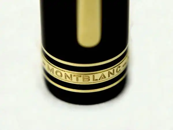 Montblanc Meisterstück 149 Piston Filler fountain pen 14K gold 585 M nib - used mint - Image 5