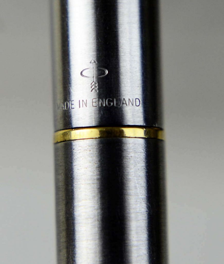 Buy online Parker 45 flighter fountain pen with 14K solid gold M nib