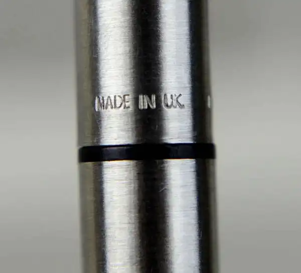 Parker 25 vintage chrome barrel fountain pen with Original Converter  - M nib - Image 8