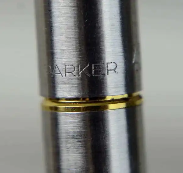Vintage  parker 45 flighter fountain pen 14Karat solid gold F nib - USA made - Image 8