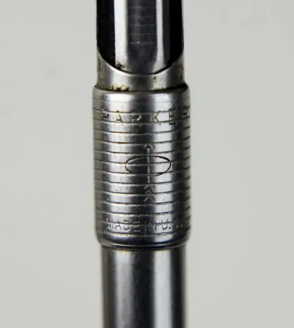 Vintage parker 75 sterling silver fountain pen 14K Gold XF nib - Very clean - Image 8