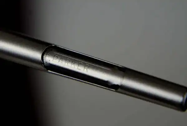 Vintage parker classic arrow 180 flighter fountain pen slim with 180  B nib - Image 7