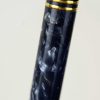 Vintage parker duofold centennial blue marbled ballpoint pen with gold filled trim - Image 9