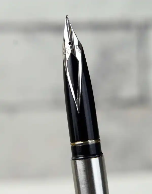 Vintage sheaffer targa 1001 fountain pen  with inlaid steel Fine nib - Image 9