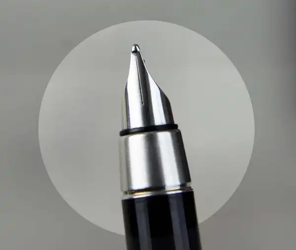 Parker 25 vintage chrome barrel fountain pen with Original Converter  - M nib - Image 9
