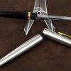 Vintage  parker 45 flighter fountain pen 14Karat solid gold F nib - USA made - Image 4