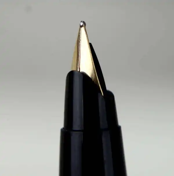 Vintage  parker 45 flighter fountain pen 14Karat solid gold F nib - USA made - Image 10