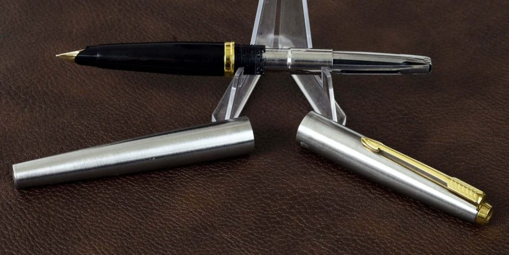 Buy online Parker 45 flighter fountain pen USA made 14K solid gold M nib