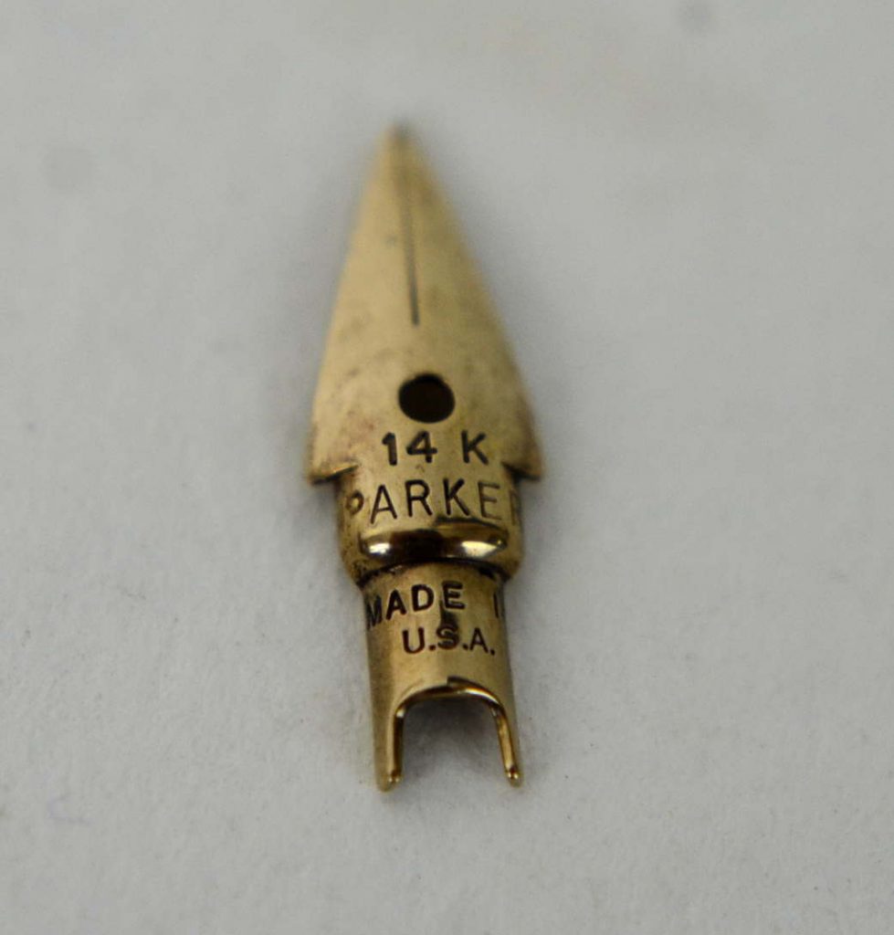Buy online Parker 45 flighter fountain pen USA made 14K solid gold M nib