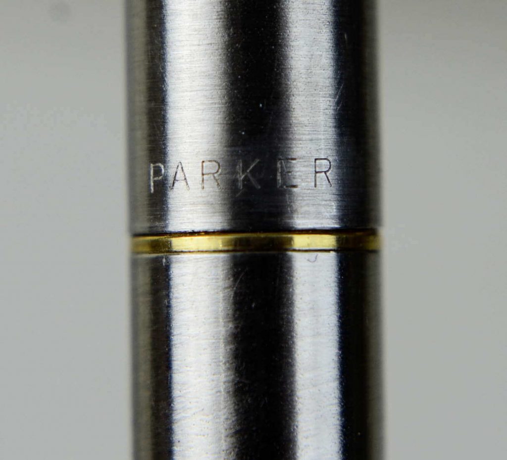 Buy online Parker 45 flighter fountain pen USA made 14K solid gold M nib