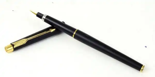 Vintage parker classic arrow 180 flighter fountain pen slim with 180  B nib - Image 4