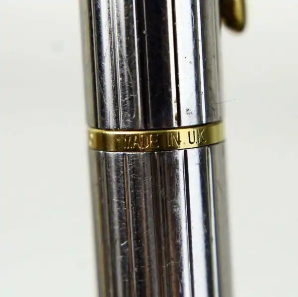 Parker rialto 88 vintage fountain pen - Sterling silver plated barrel with Fine gold plated Nib - Image 4