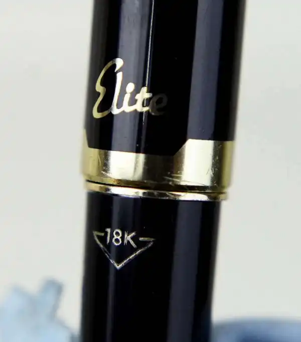 pilot Elite 18K pocket fountain pen with 18K solid gold F nib - Image 5