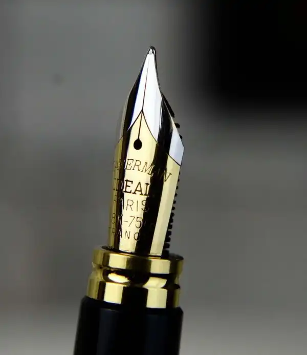 waterman Le Man 100 Opera fountain pen with 18K 750 solid gold Ideal 2 tone nib - Image 6