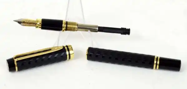 waterman Le Man 100 Opera fountain pen with 18K 750 solid gold Ideal 2 tone nib - Image 3