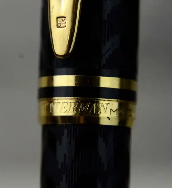 waterman Le Man 100 Opera fountain pen with 18K 750 solid gold Ideal 2 tone nib - Image 9