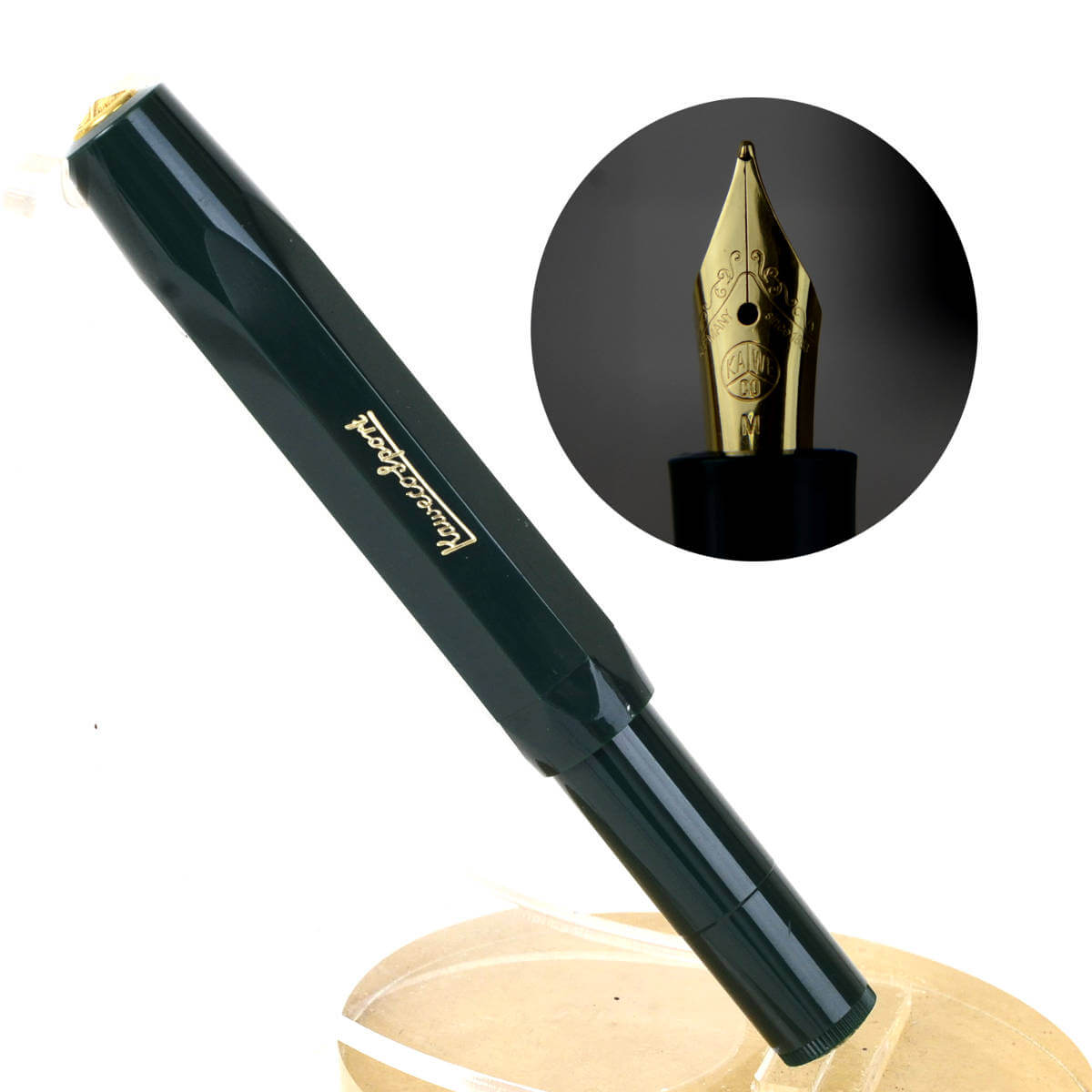 Kaweco sport classic fountain pen with M golden nib - Short pen