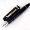 Montblanc Meisterstück 149 Piston Filler fountain pen 14K gold 585 F nib - used mint - Image 4
