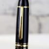 Montblanc Meisterstück 149 Piston Filler fountain pen 14K gold 585 F nib - used mint - Image 5