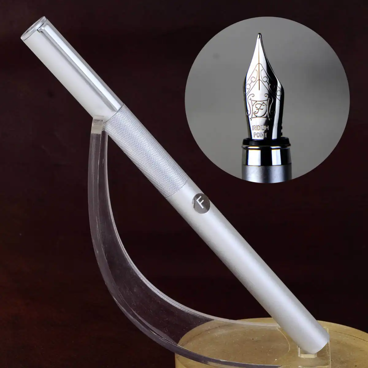 Buy online muji fountain pen industrial design with iridium point - Main Image