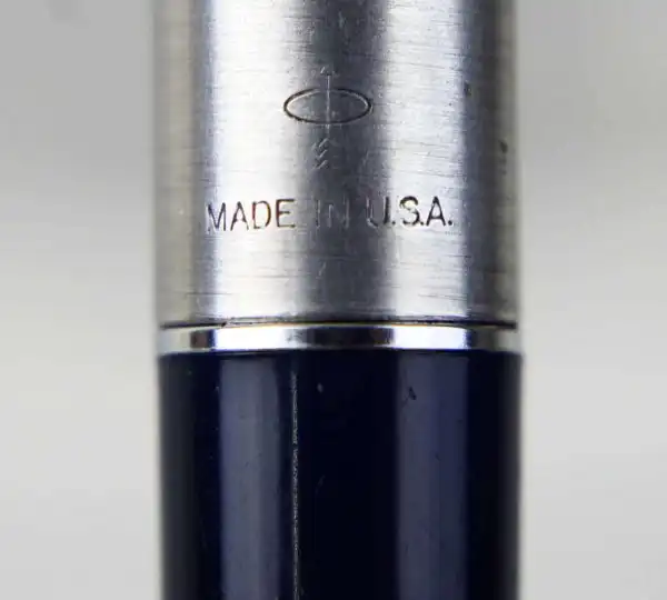 Fountain pen parker 45 vintage fountain pen F nib  - Green barrel - Image 6