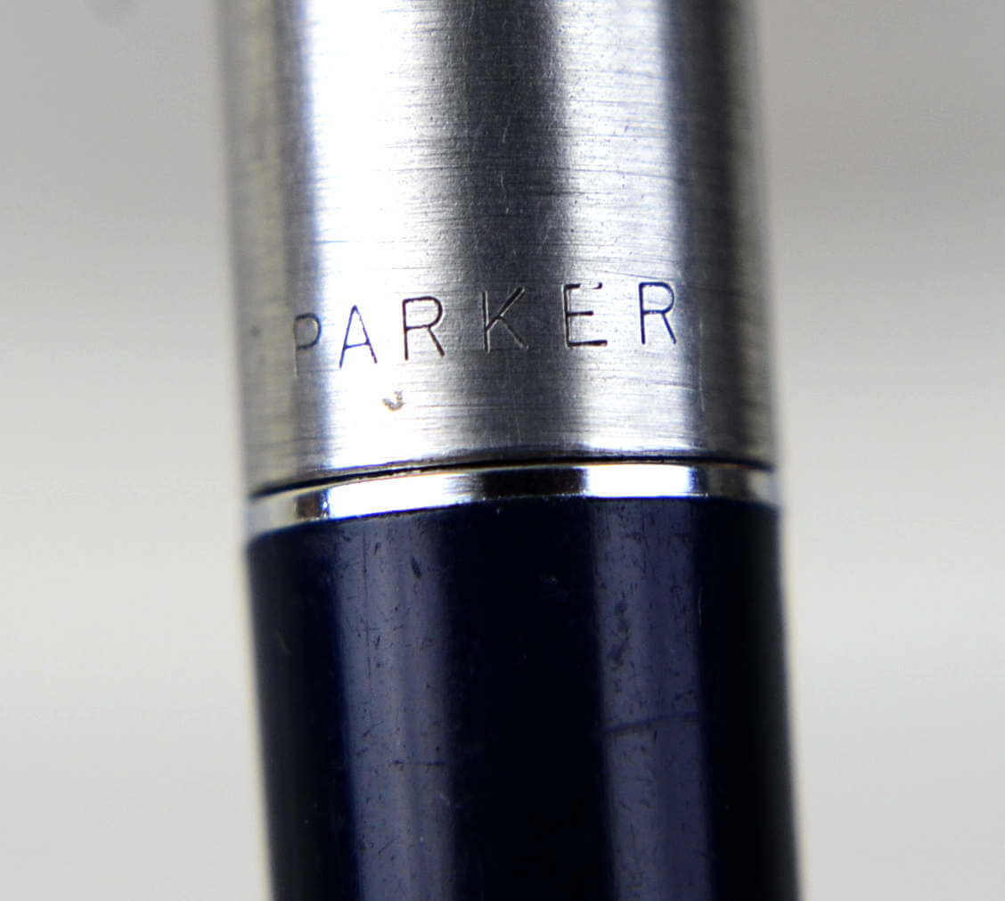 Buy Vintage parker 45 classic fountain pen green barrel F steel nib